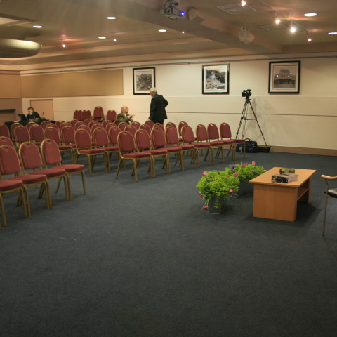 Glen suite ready for a conference and interview